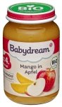 BabyDream Bio deserek owoce Jabłko Mango 4m 190g