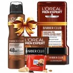 L'Oréal Men Barber Club Zestaw Pielęgnacyjny Mężczyzn Brodaczy 4 szt