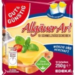 GG Ser Topiony Algauer Art Tosty 10 Grubych Plasterków 250g Niemiecki