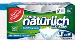 GG Papier toaletowy Nature 100% recykling 3 warstwy 8 rolek 1600 listków