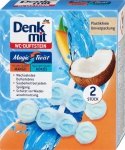 Denkmit Magic Twist Zawieszka WC Mango Kokos 2szt Niemieckie
