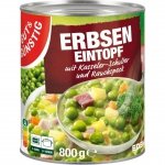 Grochówka z wędzoną łopatką boczkiem i warzywami 800g