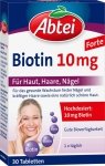 Abtei Tabletki do Włosów, Cery i Paznokci Biotyna 10mg, 30szt