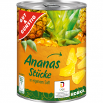 GG Ananas we własnym soku kawałki 565g