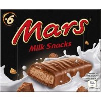 Mars Mleczna kanapka karmel przekąska mleczna 6x28g 