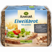 Alnatura Świeży Chleb proteinowy białkowy Ketogeniczny 20% białka 250g 