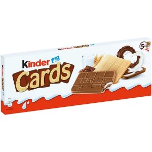 Kinder Cards Ciasteczka Krem Mleko Kakao 10szt 128g