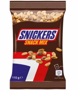 Snickers Snack Mix Mieszanka Prażone Orzeszki Karmel 115g