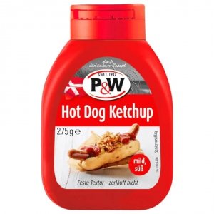 P&W Ketchup do Hot Dog Kremowo Musztardowy 275g 174g na 100g