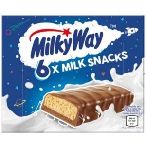 Milky Way Mleczna puszysta kanapka przekąska mleczna 6x28g