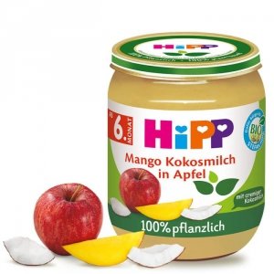 HIPP BIO Owoce Mango Mleczko Kokosowe Jabłko 160g 6m