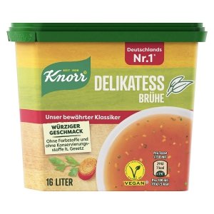 Knorr Delikatess Bruhe Bulion rosół instant 16 litrów 0.329g