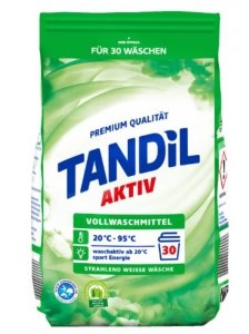 Tandil Proszek do Prania Mocny detergen Tkanin Białych 2,025kg 30prań