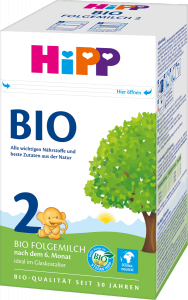 HiPP BIO 2 Mleko następne po 6 miesiącu 600g