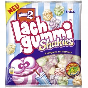 Nimm2 Śmiej Żelki Shakies Mleko Owoce 225g