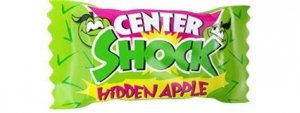 Center Shock Apple Mega Kwaśne guma Balonowa 1 szt