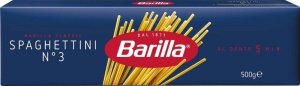 Barilla Włoski makaron Spaghettini n.3 Spaghetti 500g numer 3