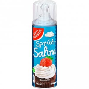 GG Spruh Sahne Bita Śmietana Słodzona Gotowa do Użytku 250ml Niemcy