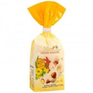 Lindt Wielkanoc Jajka Migdały Krem Waniliowym 100g