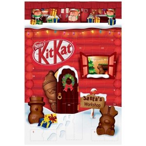 KitKat Kalendarz Adwentowy Chrupiące Figurki 208g