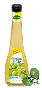 Kuhne Ocet Winny Z Białego Wina 500ml Wegan