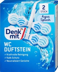 DenkMit 2x Kostki Zawieszka do WC Aqua Splash Niemiecka