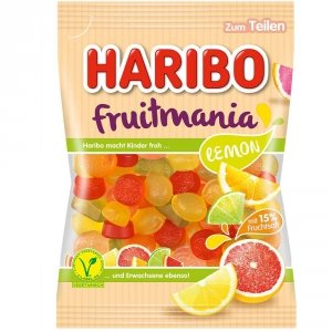 Haribo Fruitmania Lemon Wege Żelki Owocowe Limonka 175g