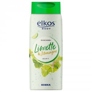 Elkos żel Prysznic Trawa Cytrynowa Limonka 400ml Wegański