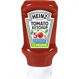 Heinz Ketchup -50% Mniej Cukru i Soli 500ml