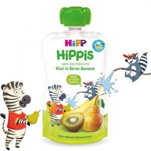 Hipp Hippis 100% Owoców Kiwi Gruszka Banan 100g
