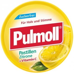 Pulmoll Cytrynowe Cukierki B/Cukru Wegan