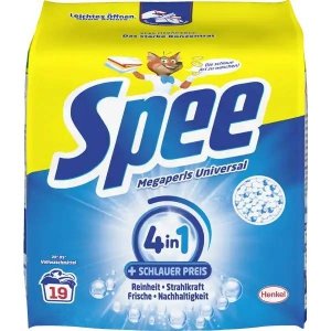 Spee Henkel Megaperls Proszek Prania Tkanin Białych 19p 4w1 z Niemiec