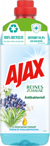 Ajax Antybakteryjny płyn podłóg Szałwia Kwiat Bzu 1L
