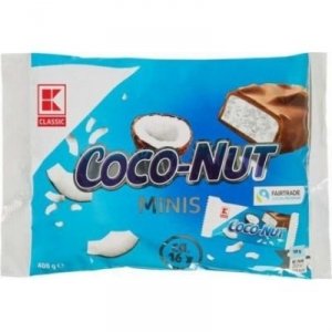 Coco Nut Batonik Kokosowy Mleczna Czekolada 15szt 400g