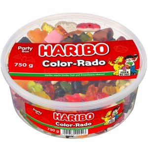 Haribo Color Rado Mix Smaków Kształtów 750g DE
