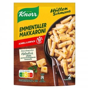 Knorr Gotowe Danie Makaron z Ementaler 2 Porcji 10min Niemieckie 