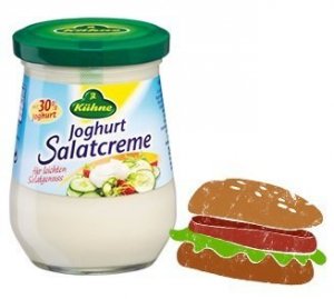 Kuhne Sałatkowy Sos Jogurtowy 30% Jogurtu do sałatek