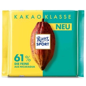 Ritter Sport Ciemna Czekolada 61% Kakao z Nikaragua 100g