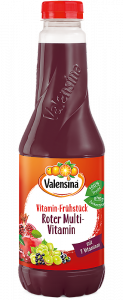 Valensina 100% sok z Czerwonych Owoców multiwitamin 1L