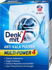 Denkmit Antikalk Proszek Odkamieniacz Pralki Cytryna 128 szt 1,5kg Niemieckie