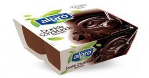 Alpro Sojowy deser Ciemna Czekolada 4x125g
