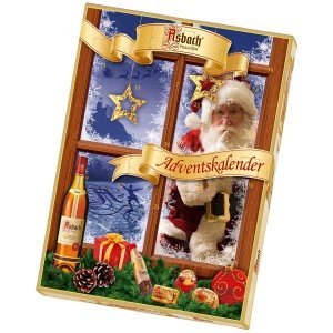 Asbach Kalendarz Adwentowy Czekolada Likier 260g