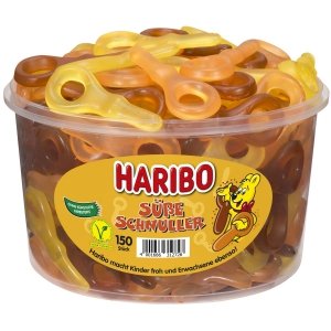 Haribo Susse Schnuller Owocowe Smoczki 150szt 1200g