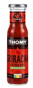 Thomy Ognisty Sos Sriracha Extra Hot 230ml Mięsa Ryb Warzyw