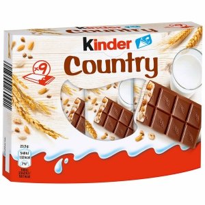 Ferrero Kinder Country Batoniki 5 Zbóż 9szt
