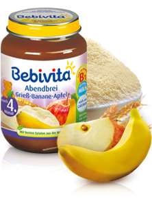 Bebivita Mleczna Kaszka Banan Jablko Na Noc 190g 4m Deserki