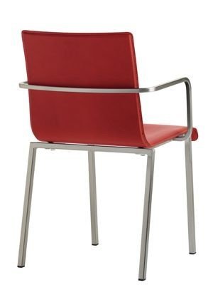 Kuadra XL 2462 Krzesło skórzane Pedrali