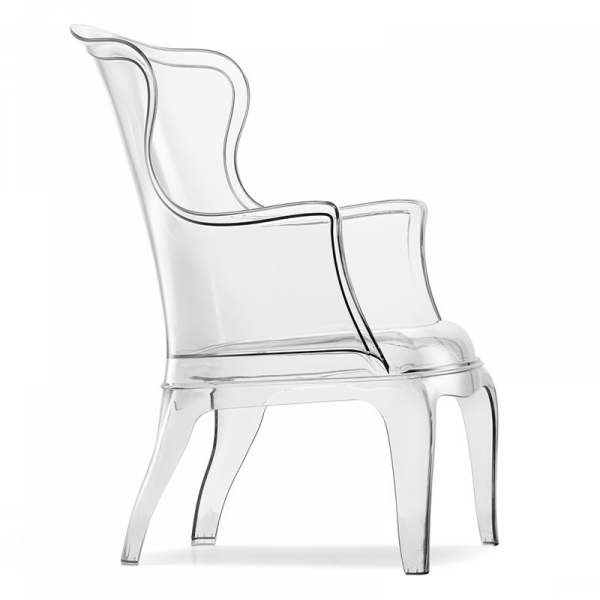 Stylowe krzesło o klasycznym kształcie z tworzywa Pasha 660 Pedrali
