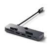 Satechi Aluminum Type-C Clamp Hub Pro - aluminiowy Hub do iMac 2017/2019/2020 USB-C (USB-C, 3x USB-A, czytnik kart micro/SD) (sp