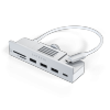 Satechi USB-C Clamp Hub for 24 iMac - Hub do iMac M1 2021 24 oraz 27 Studio Display 2022 USB-C (USB-C, 3x USB-